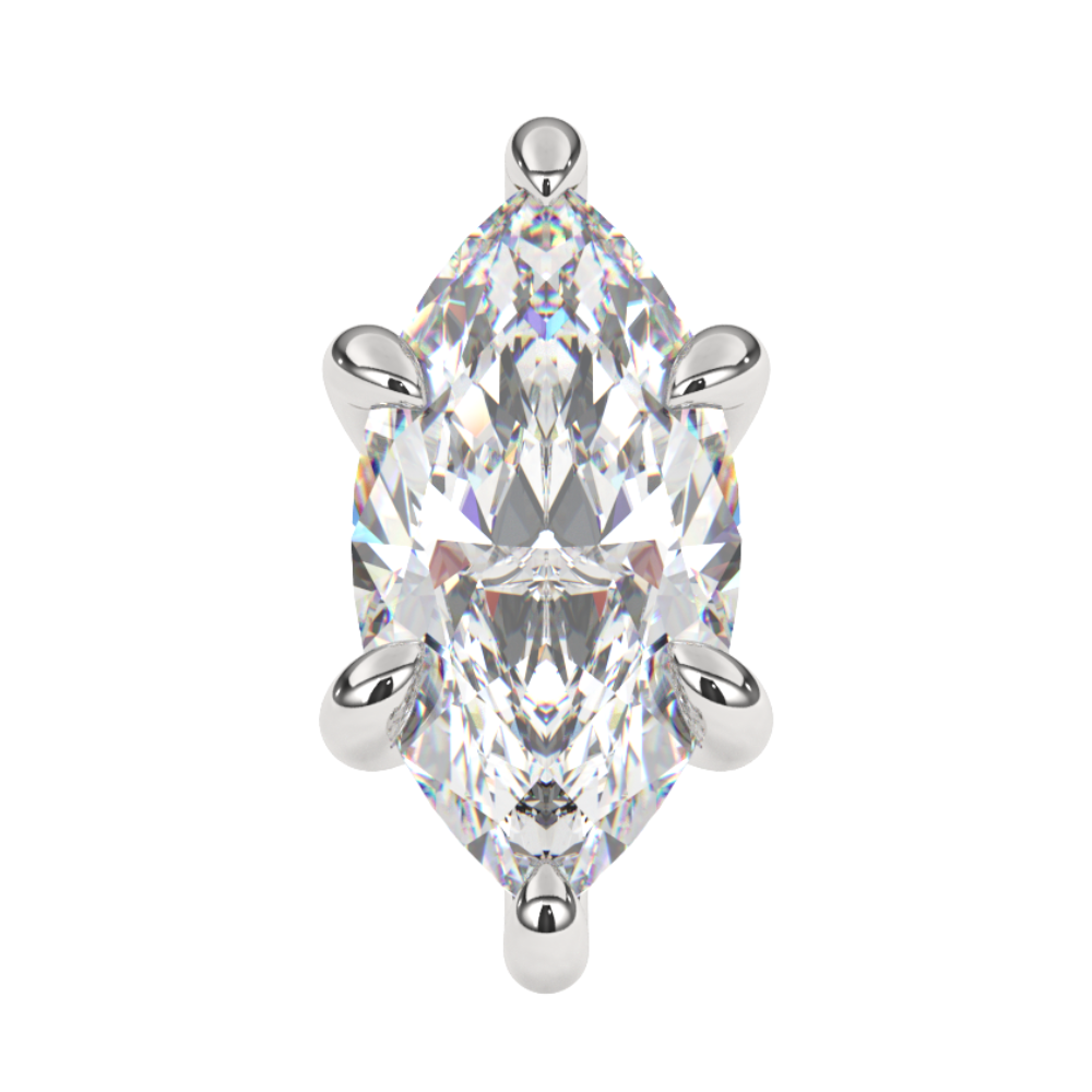 Anillos de compromiso corte marquise